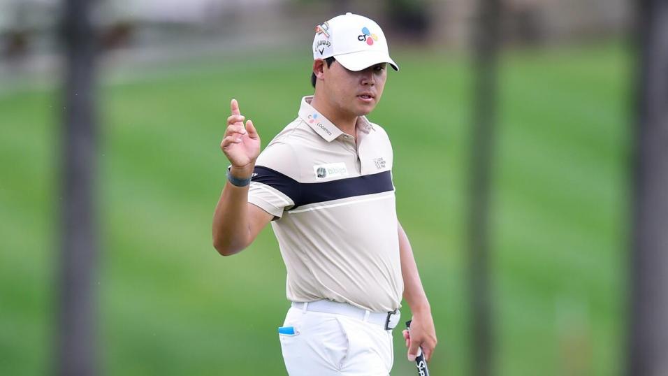 Golfer Si Woo Kim